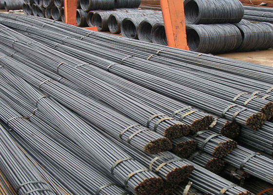 HRB400 Weldable नालीदार विकृत स्टील बार, टीएमटी स्टील प्रबलिंग छड़
